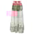 Autre Marque Rianna + Nina White / Red Multi Cotton Maxi Skirt Multiple colors  ref.1939318