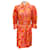 Autre Marque Acler Pink / Orange Summer Bloom Merrylands Floral Belted Mini Shirtdress Multiple colors Linen  ref.1939325