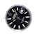 ROLEX Datejust 41 black 18KWG bezel 126334 '21 Mens Silvery Steel  ref.1939330