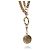 Chanel, collar de cadena con moneda mademoiselle Dorado - vista 5