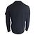 Stone Island Compass-Appliqué Jumper in Navy Blue Cotton - view 3