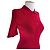 Courreges Polo in maglia Courrèges rossa Rosso - vista 4