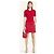 Courreges Polo in maglia Courrèges rossa Rosso - vista 8