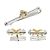 Tiffany & Co. Silber- und Gelbgold-Manschettenknopfset