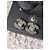Chanel CC A12V Logo Classico Senza Tempo Scatola per Orecchini in Cristallo SHW CocoMark Argento - vista 9