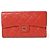 Timeless Chanel Caviar Skin Trifold Wallet A31506 Red