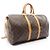 Sac Boston Monogram Keepall Bandoulière 45 M41418 de Louis Vuitton Marron - vue 2
