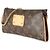 Eva Clutch Sophie in tela Monogram Louis Vuitton Marrone - vista 3