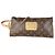 Eva Clutch Sophie in tela Monogram Louis Vuitton Marrone - vista 7