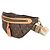 Bumbag Highrise in tela Monogram Louis Vuitton Marrone - vista 3