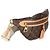 Bumbag Highrise in tela Monogram Louis Vuitton Marrone - vista 4