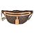Bumbag Highrise in tela Monogram Louis Vuitton Marrone - vista 7