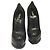Fendi Pumps aus schwarzem Leder Größe 38