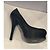 Fendi Pumps aus schwarzem Leder Größe 38 - Ansicht 4