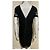 Diane Von Furstenberg Abito in pizzo e seta DvF Leighton in nero - vista 4
