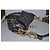 Borsa Christian Dior Saddle Beige Blu scuro Gold hardware - vista 6