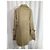 Abrigo trench de algodón marrón Sacai con inserto de vestido Castaño - vista 9