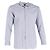 Camicia a maniche lunghe con bottoni Ermenegildo Zegna in cotone blu Blu chiaro