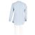 Camicia a maniche lunghe con bottoni in cotone blu Ermenegildo Zegna Blu chiaro - vista 6