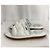 Chloé Maxie Sandali Piattaforma Slip-on in Nylon Bianco - vista 11