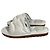 Chloé Maxie Sandali Piattaforma Slip-on in Nylon Bianco - vista 2