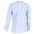 Camicia a maniche lunghe a quadri con bottoni Tom Ford in cotone blu Blu chiaro - vista 3