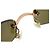 Gafas de sol sin montura bronce verde oscuro Chanel 4057 - vista 3