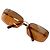 Chanel Gold Orange Brown randlose Sonnenbrille 4113 Braun Golden - Ansicht 2