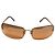 Chanel Gold Orange Brown randlose Sonnenbrille 4113 Braun Golden - Ansicht 3