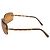 Chanel Gold Orange Brown randlose Sonnenbrille 4113 Braun Golden - Ansicht 6
