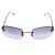 Chanel lila silberne randlose Sonnenbrille 4026 - Ansicht 2