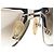 Chanel Silbergraue Gradient Randlose Sonnenbrille 4009 - Ansicht 9