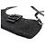 Borsa a tracolla Baguette in paillettes nere e perline Fendi Nero - vista 3
