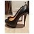Christian Louboutin Bianca 140 Kindergröße EU 37,5 Schwarz Rot - Ansicht 4
