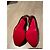 Christian Louboutin Bianca 140 Kindergröße EU 37,5 Schwarz Rot - Ansicht 5
