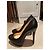 Christian Louboutin Bianca 140 Kindergröße EU 37,5 Schwarz Rot - Ansicht 8