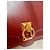 Lydie Borsa Hermès Ex Libris bordeaux in ottime condizioni Bordò - vista 4