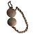 Bracciale Balenciaga Edition 1965 in Vermeil Oro Gold hardware