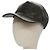 Gorra de lona Zucca FENDI negra y marrón Auth am7434