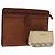 Borsa a mano in pelle e tela Burberry Nova Check 2Set Beige Marrone Auth ti2509