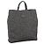 Borsa tote in tela nera Auth ep6974 GUCCI Nero