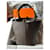 Hermès Picotin 22 clemence ebene HRW gold Marrone scuro  - vista 3