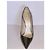 Décolleté Christian Dior in pelle argentata Argento - vista 3