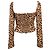 Reformation Reign Top aus Viskose mit Tierdruck Python drucken - Ansicht 3
