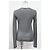 Sudadera de manga larga Acne Studios en algodón gris - vista 8