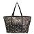 Jimmy Choo Pimlico Metallic Schwarz Leder Tote Bag