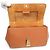 Bottega Veneta Palmerath ANGLE 576143 Damen Leder Schultertasche Kamel - Ansicht 10