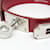 Hermès Pulseira DOUBLE TOUR Hermes Kelly Prata Vermelho  - vista 3