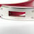 Hermès Pulseira DOUBLE TOUR Hermes Kelly Prata Vermelho  - vista 6