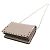 Borsa a Spalla in Pelle Valentino Garavani Rock Studs Beige - vista 2